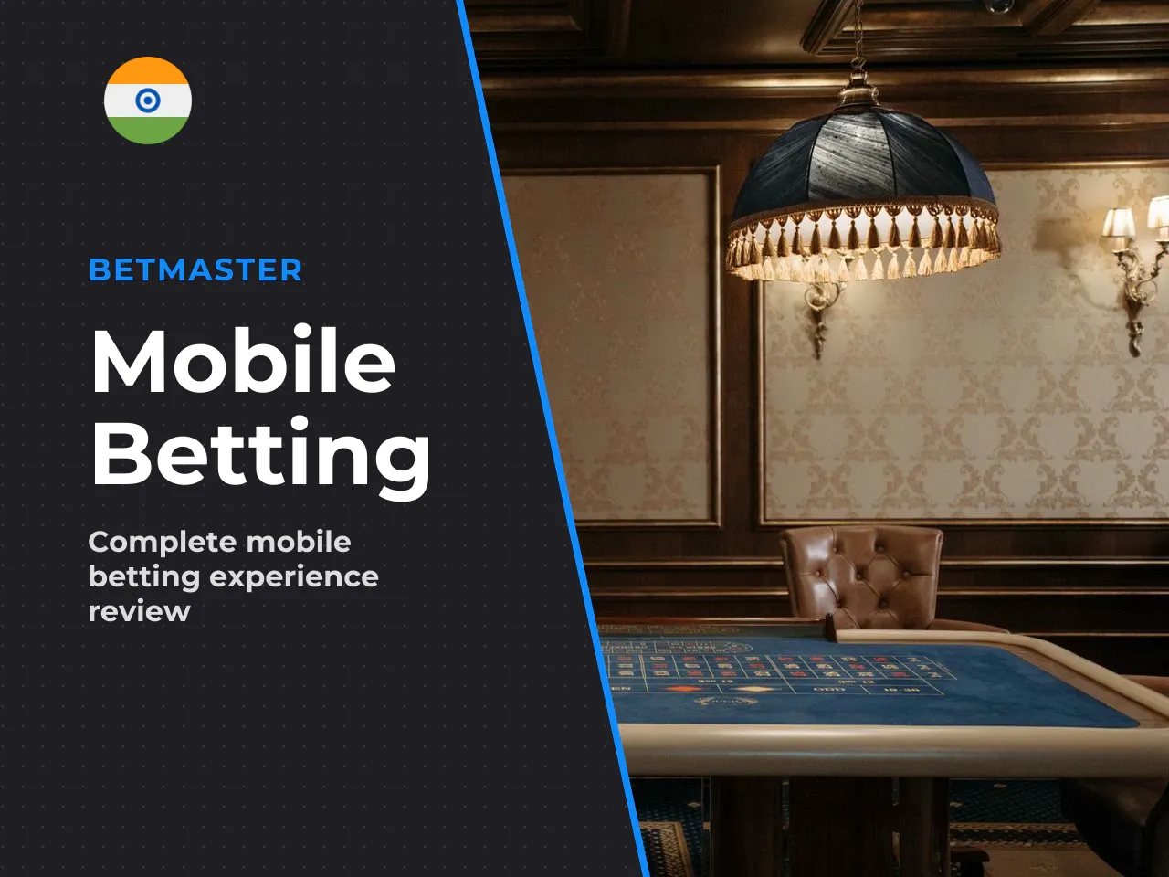 For English-speaking users in India, betmaster