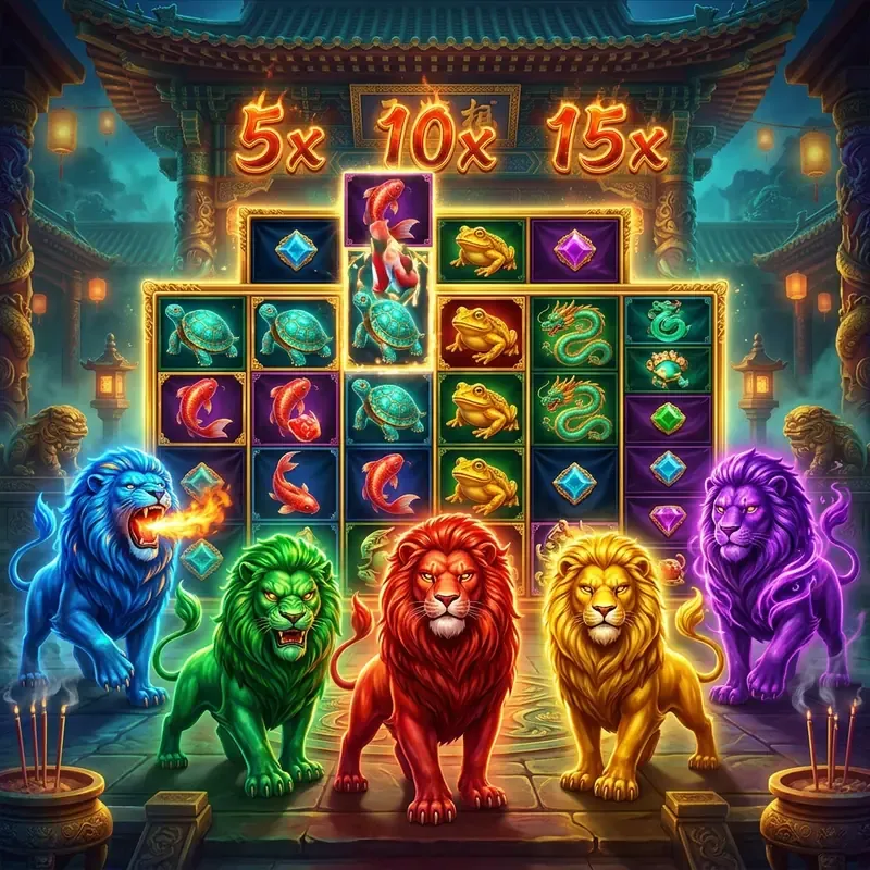 5 Lions Megaways Demo Play, RTP