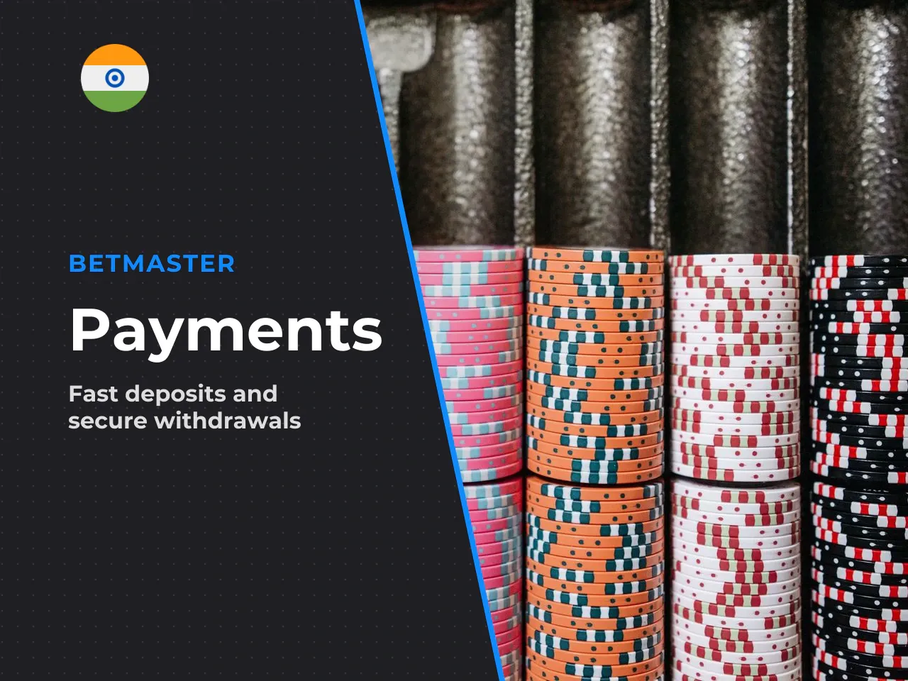 Betmaster Deposit, Withdrawal and Payment Methods
