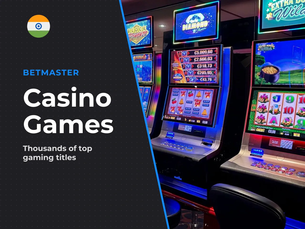 Betmaster Casino Games Slots, Table Games