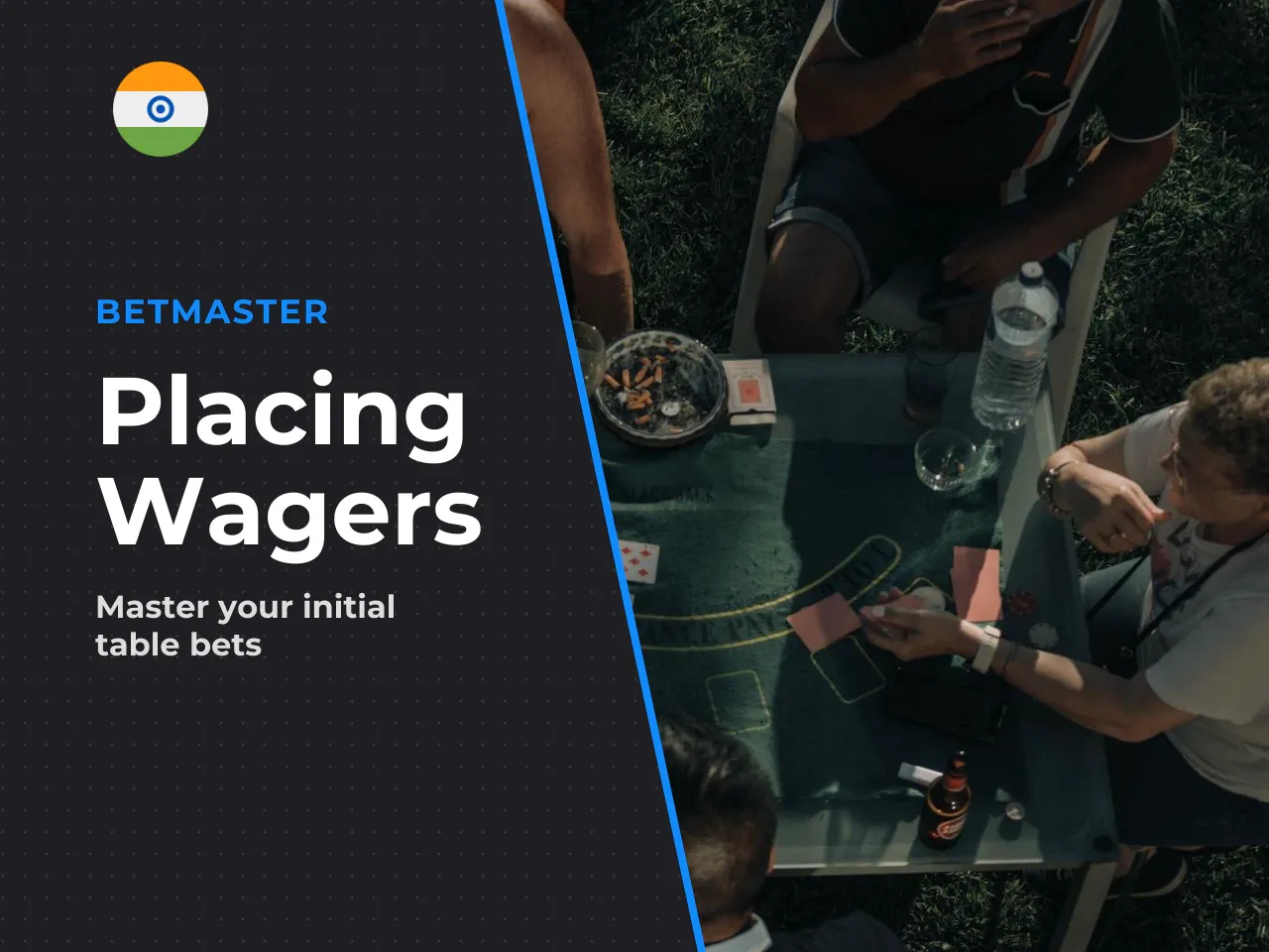 Betting and the initial deal. Before