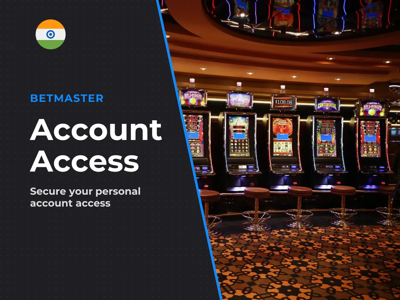 Step-by-step Betmaster casino login. Completing a